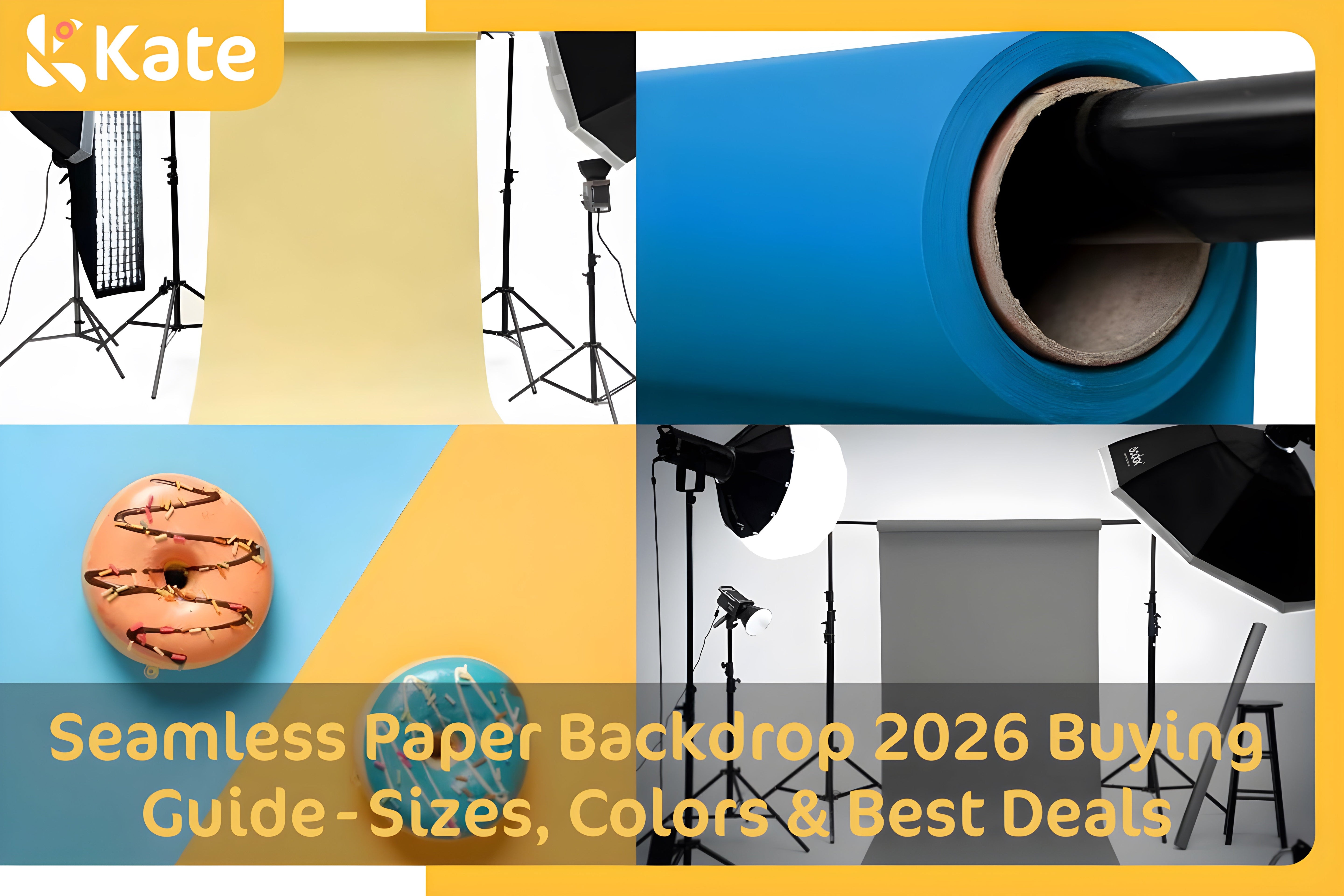 Seamless Paper Backdrop 2026 Buying Guide - Sizes, Colors & Best Deals