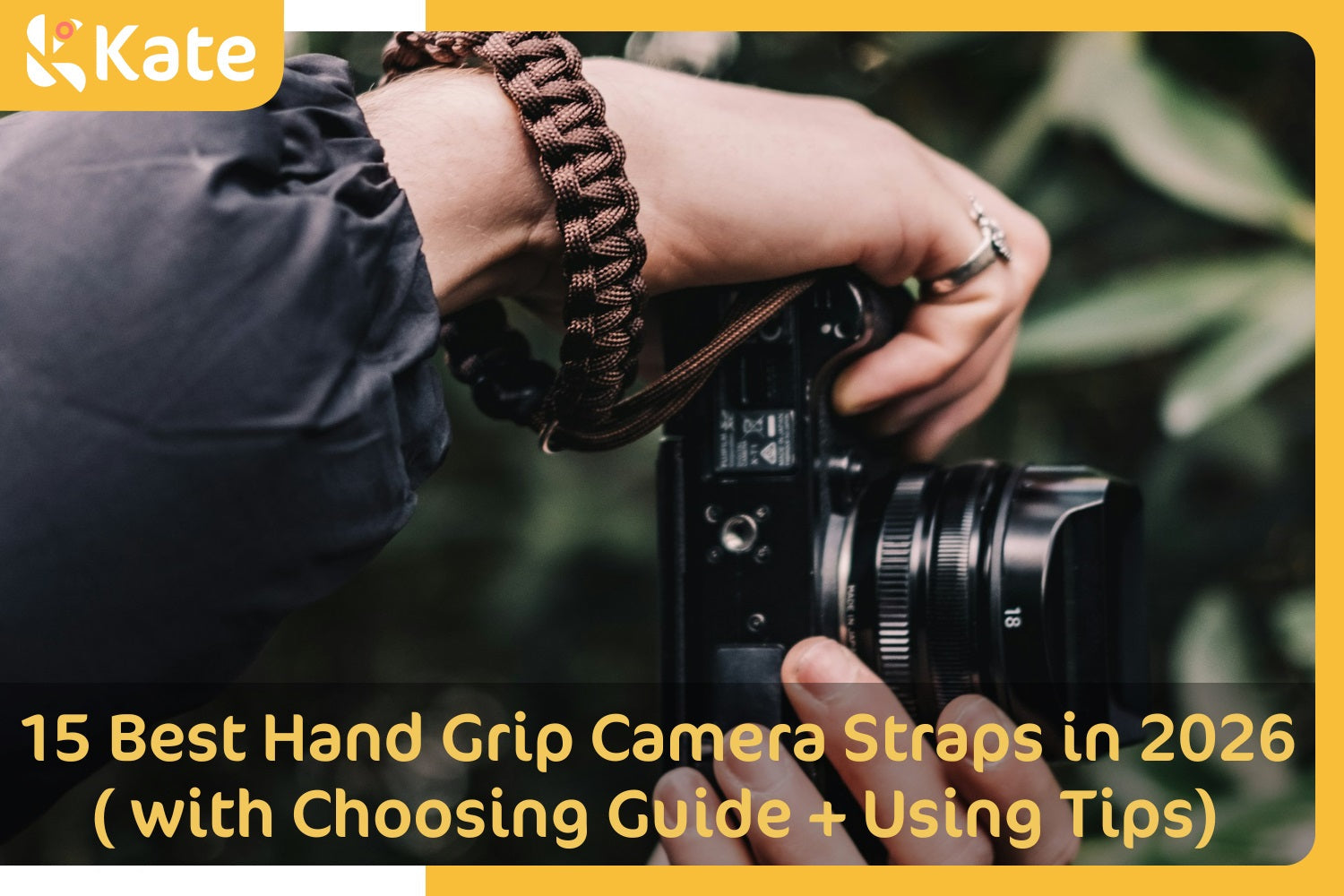 Cinghia In Pelle Per Fotocamera Urth V1 – Cambio Rapido Tra Fotocamere, Robusta E Sostenibile