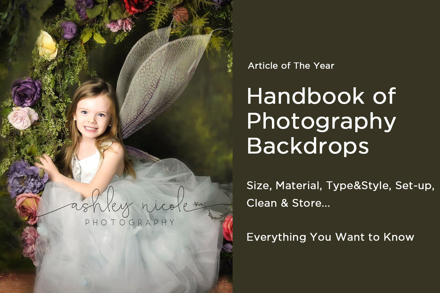 Handbook of Photography Backdrop