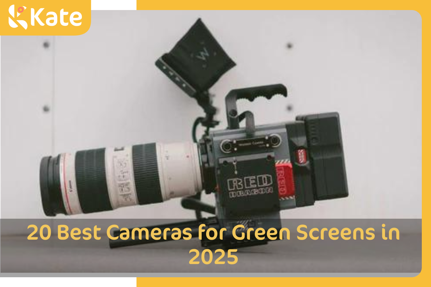 camera for green screen Photo by Keagan Henman on unsplash
