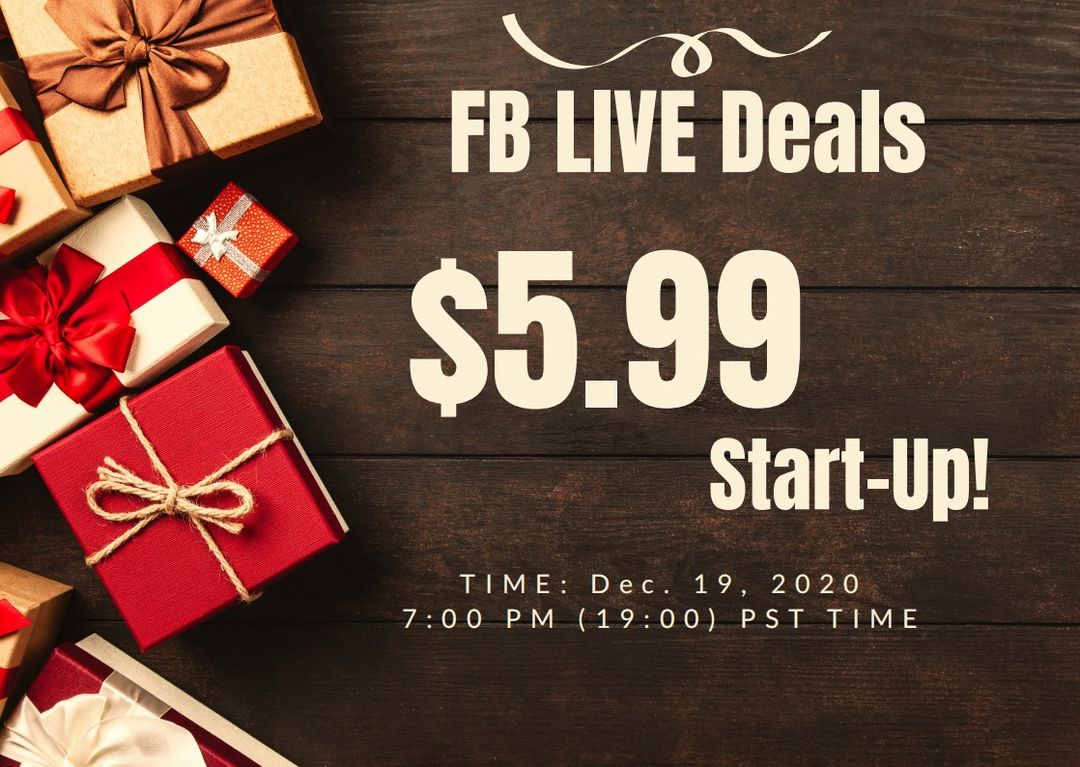FB LIVE SALE