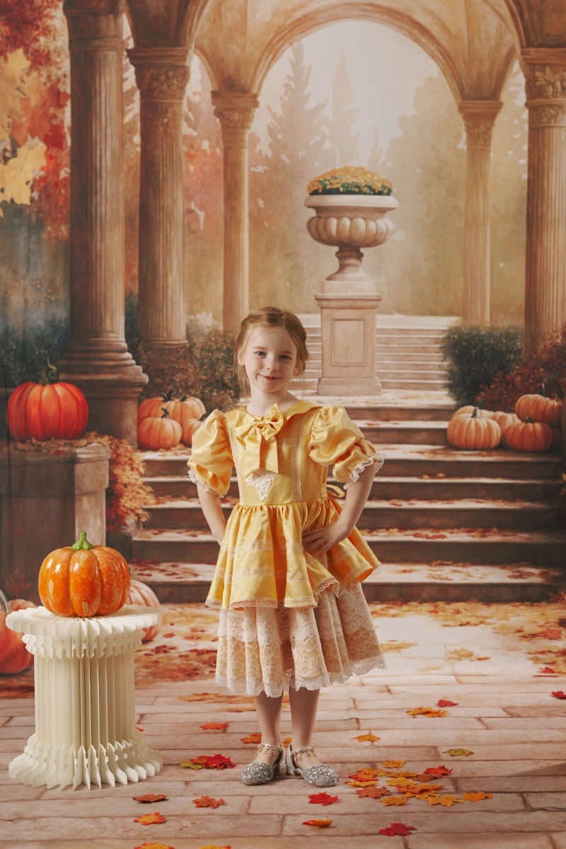 RTS Kate Fall Walkway Pumpkin Photo Kit Photography Backdrops&Props Themed Bundle