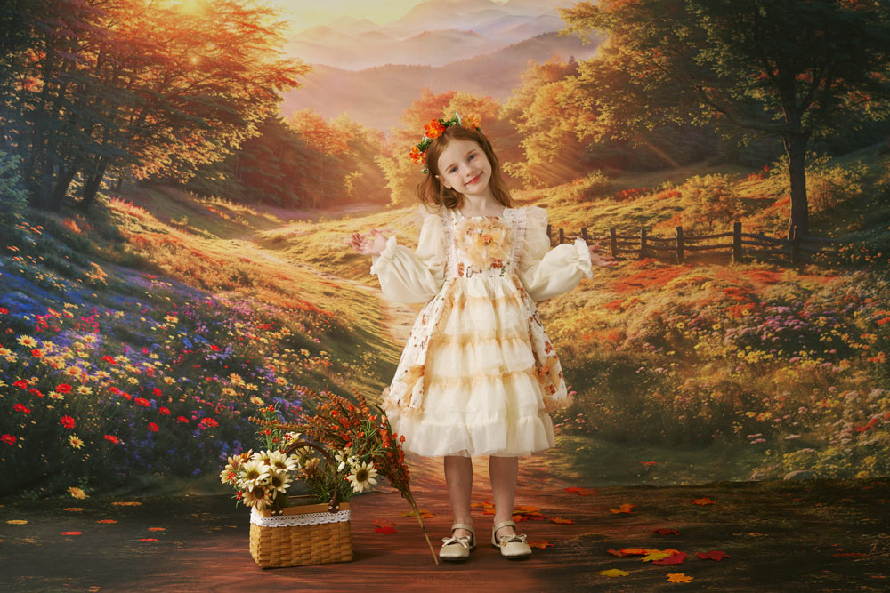 Valentine's Pink Candy House Foto Achtergrond Designed by Mini MakeBelieve