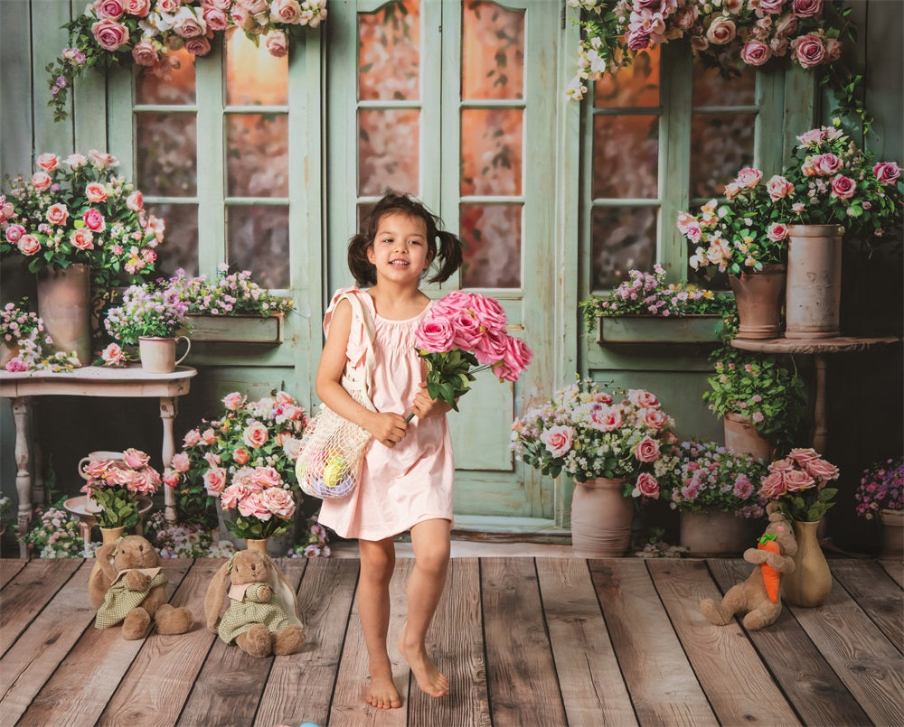 Sfondo della Casa di Caramelle Rosa Designed by Mini MakeBelieve