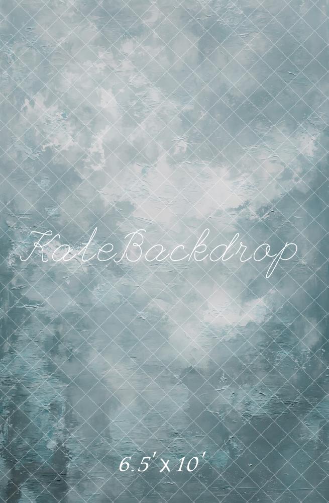 Kate Abstract Texture Blue Backdrop Designed by GQ