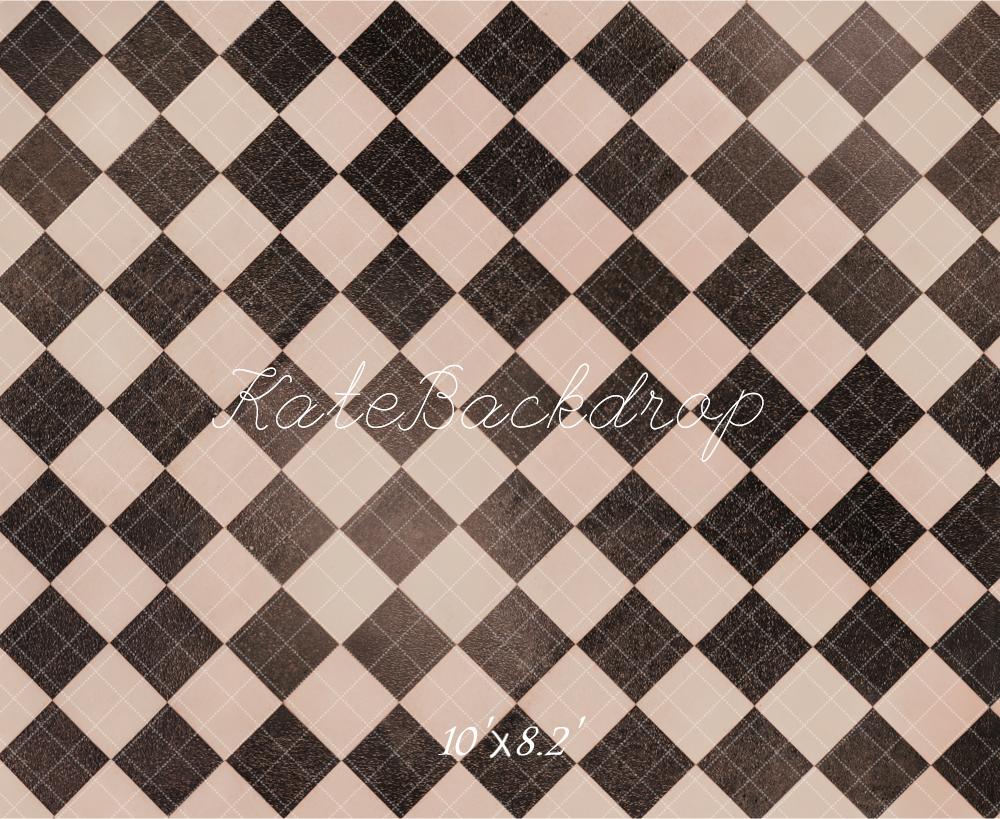 Fondo de Suelo de Patrón a Cuadros Retro Diseñado por Emetselch