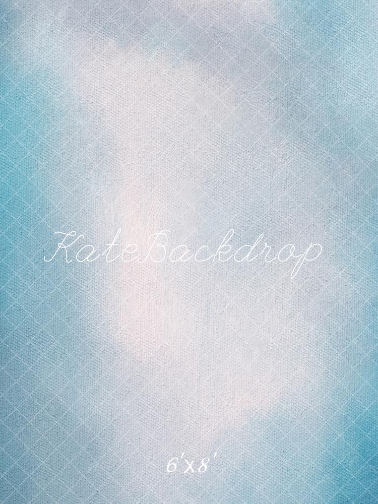 Kate Abstract Texture Blue Gradient Printed Portrait Headshot Backdrop Designed by Fantasyphotoart