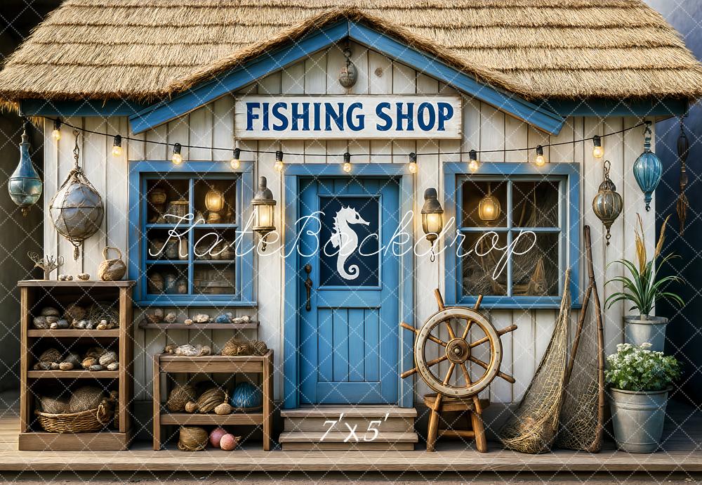 Tienda de Pesca Background Náutico Diseñado por Ashley Paul