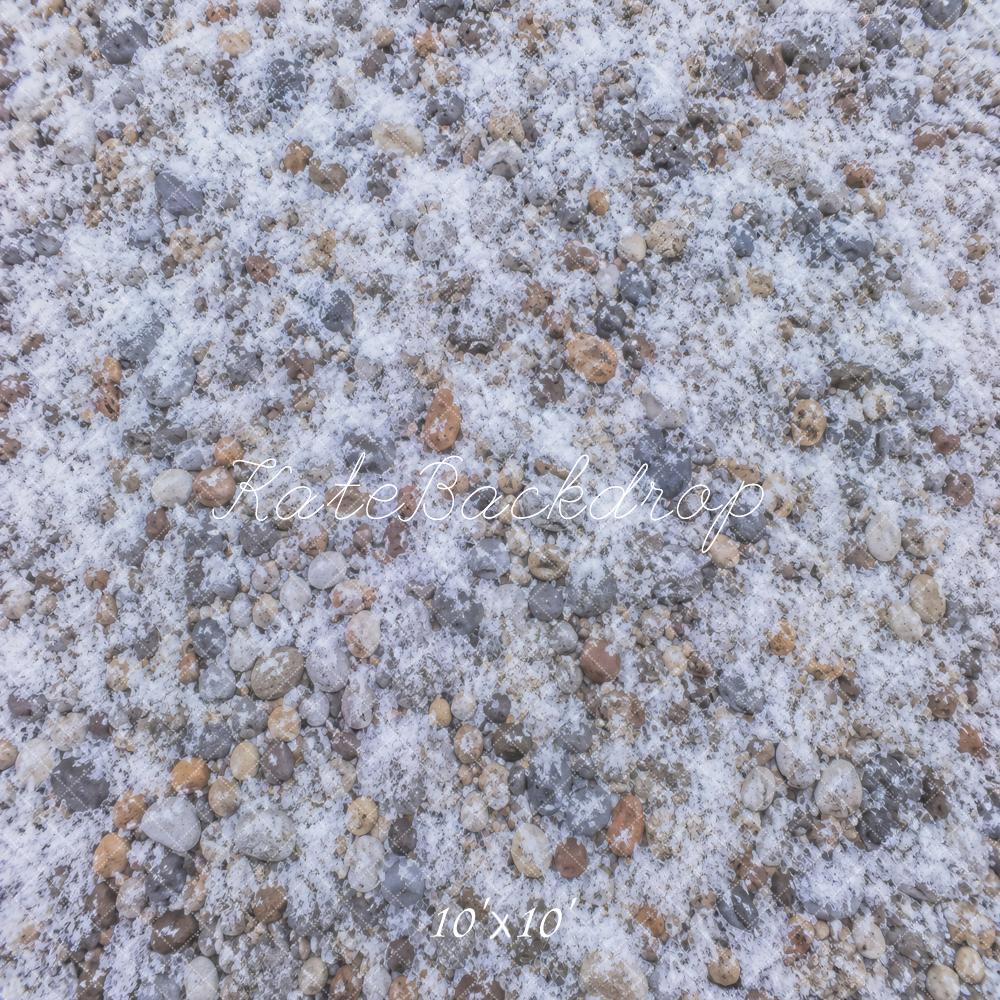 Kate Snow Covered Gravel Floor Printed Backdrop Designed by Vertigo Productions