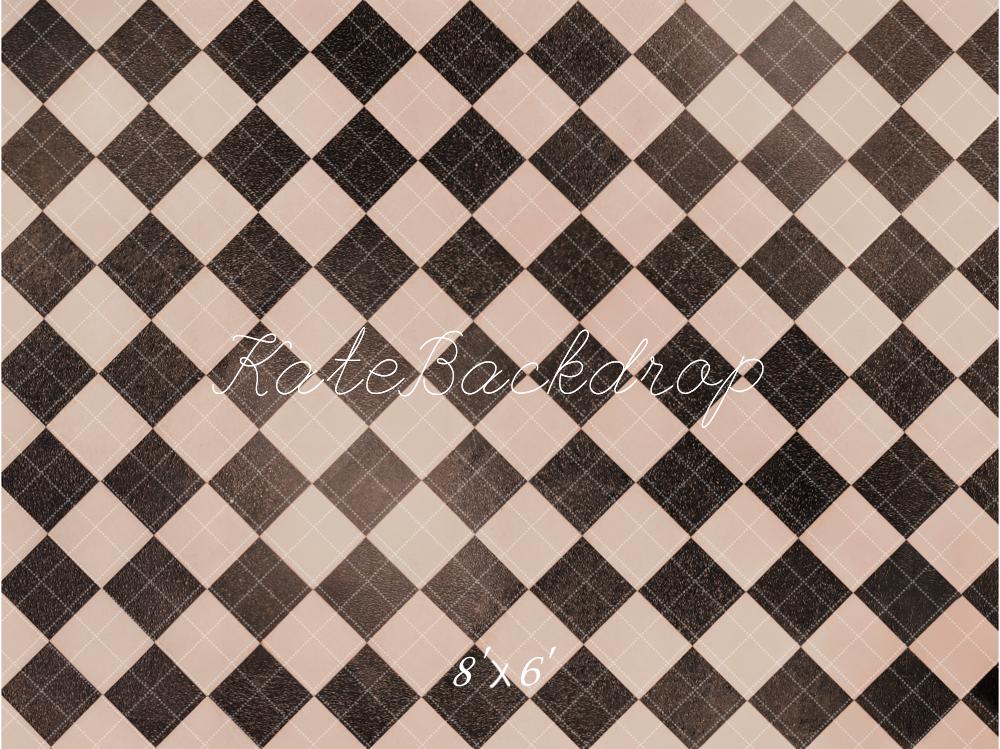 Fondo de Suelo de Patrón a Cuadros Retro Diseñado por Emetselch