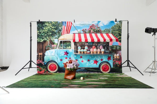 Fondo de Caramelo Rosa de Valentine's Diseñado por Mini MakeBelieve