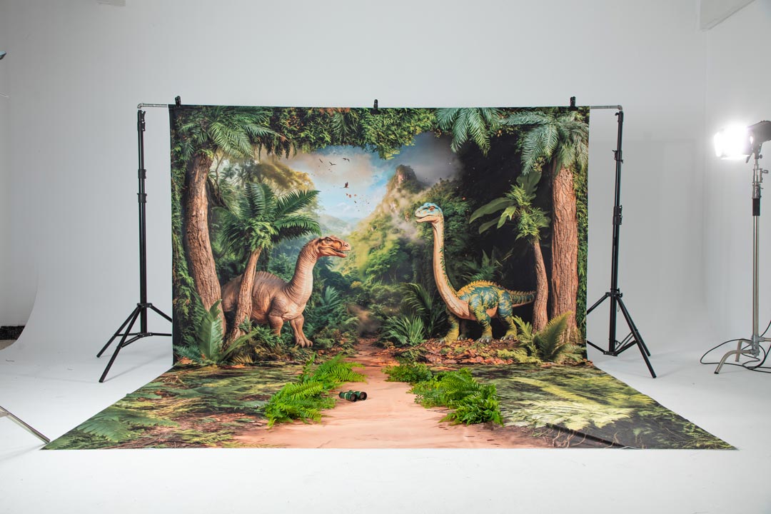 Kate Jungle Dinosaur Explorer Photo Kit Photography Backdrops&Props Themed Bundle