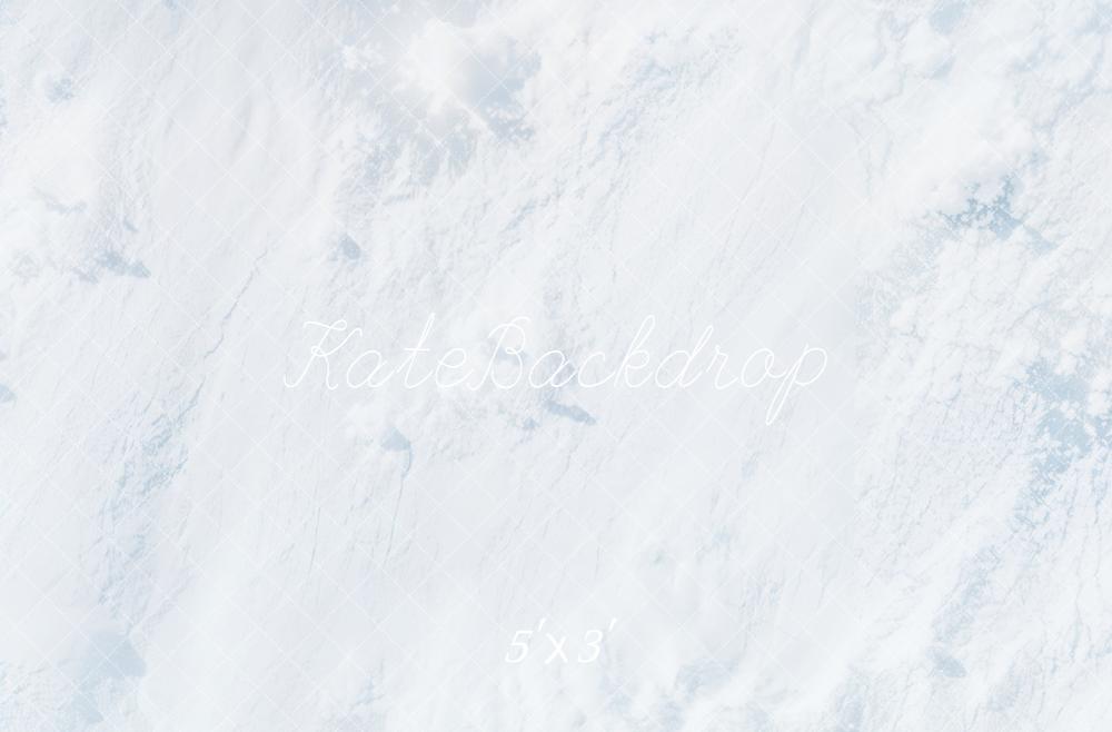 Kate Winter White Snow Floor Backdrop Designed by Kate Image