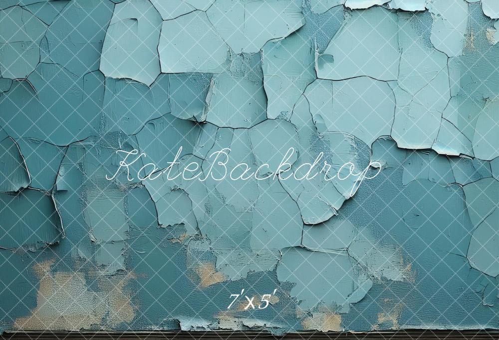 Kate Chippy Teal Paint Texture Backdrop Designed by Mandy Ringe Photography