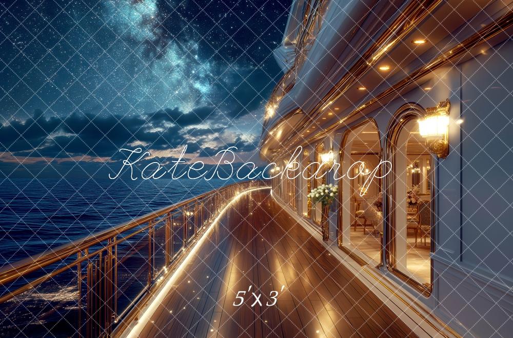 Kate Luxury Ship Cruise Night Sky Backdrop Designed by Mini MakeBelieve