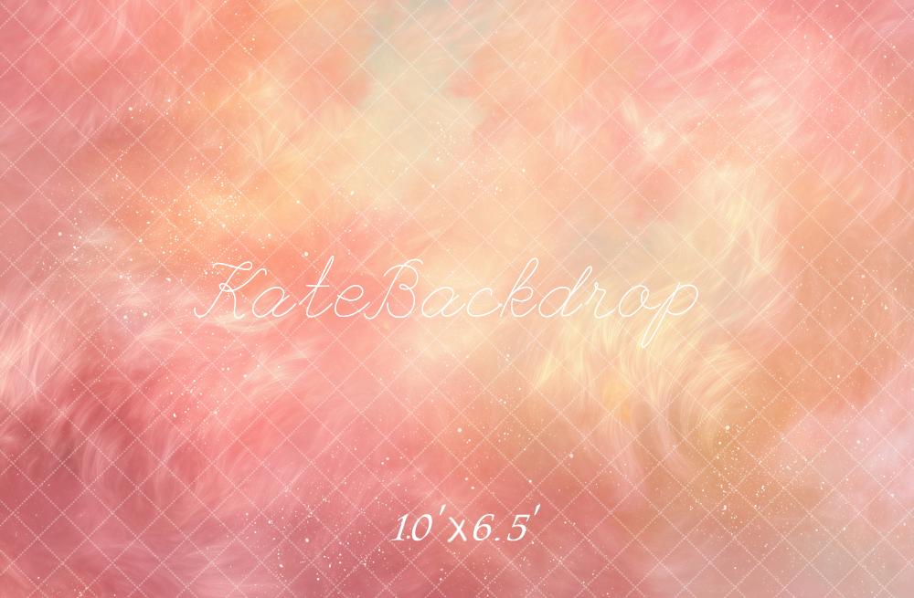 Kate Pink Abstract Texture Printed Backdrop Designed by Angela Miller