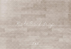 Kate Neutral Beige Retro Floor Printed Backdrop Designed by Emetselch