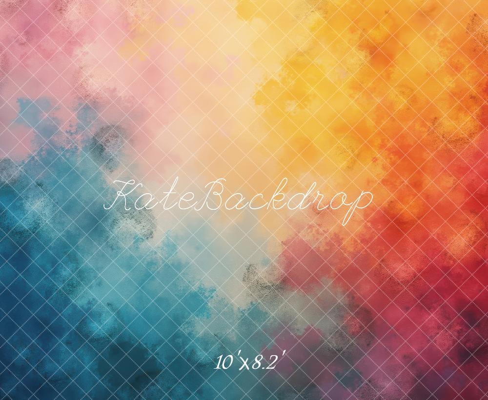 Fondo Abstracto Colorido con Degradado Diseñado por Laura Bybee