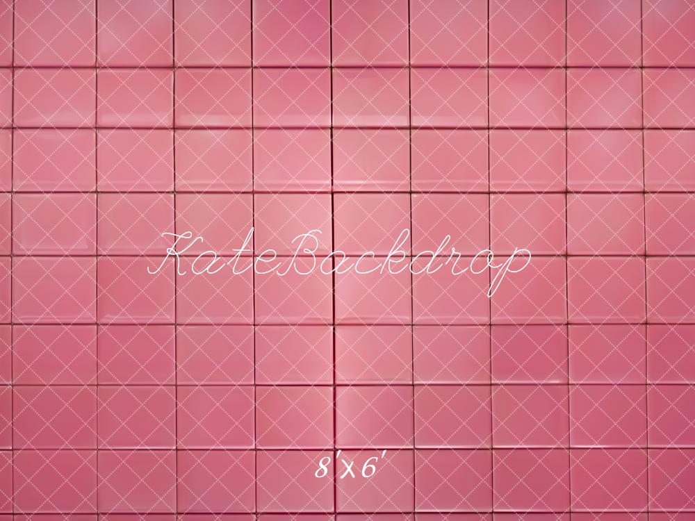 Pavimento a piastrelle rosa Sfondo Designed by Emetselch