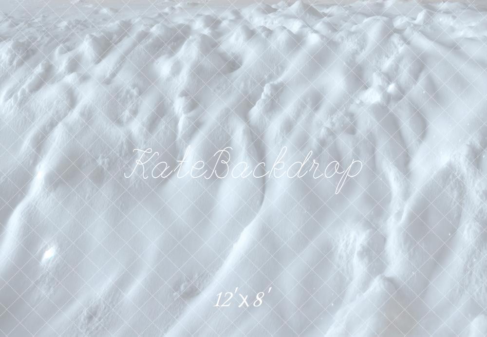 Kate Winter White Snow Floor Backdrop Backdrop Designed by Kate Image