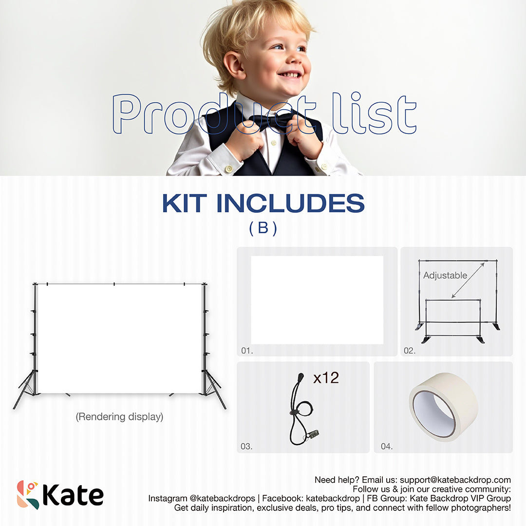 Kate Start Up Package for Backdrops