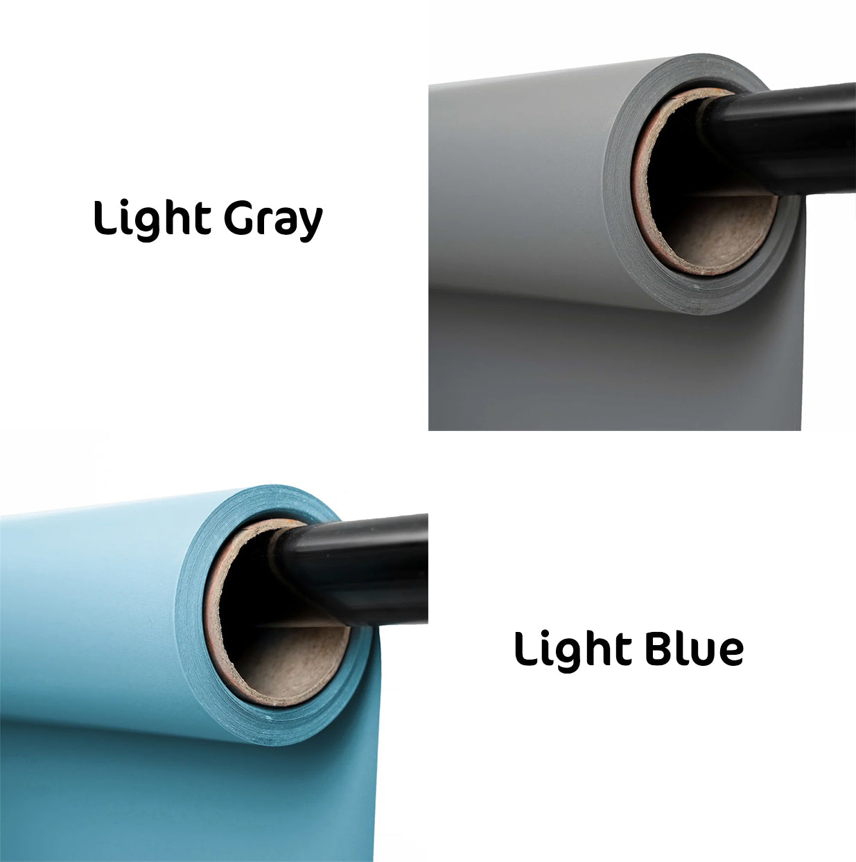 Kate Seamless Paper Backdrop Set (53"x33' & 53"x33') (US 2-5 Day Delivery)