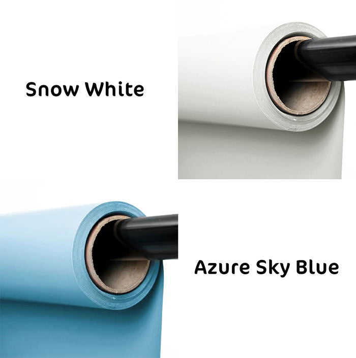 Kate Seamless Paper Backdrop Set (53"x33' & 53"x33') (US 2-5 Day Delivery)