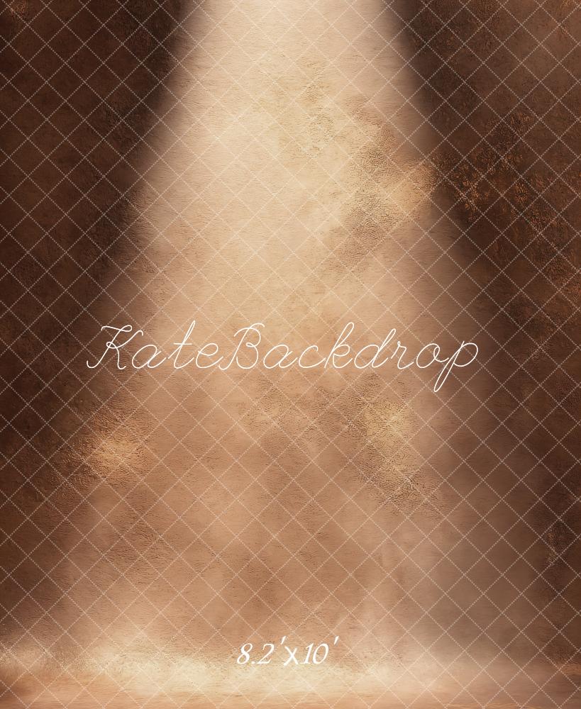 Kate Abstract Fashion Brown Spotlight Backdrop Designed by Kate Image