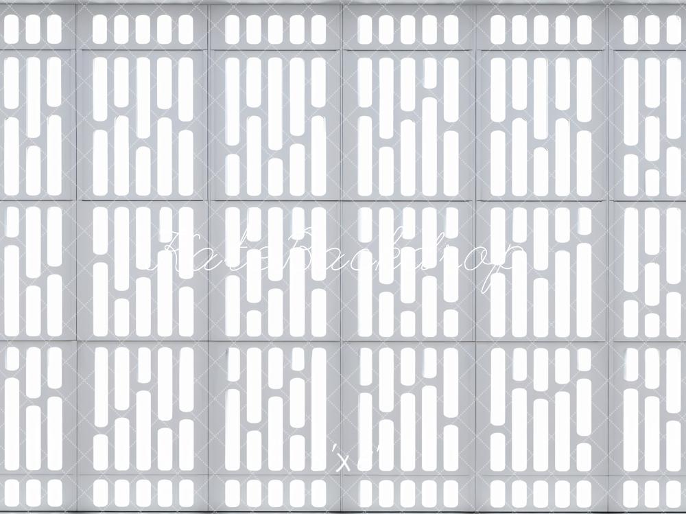 Kate Gray Abstract Sci Fi Wall Printed Backdrop Designed by Mini MakeBelieve