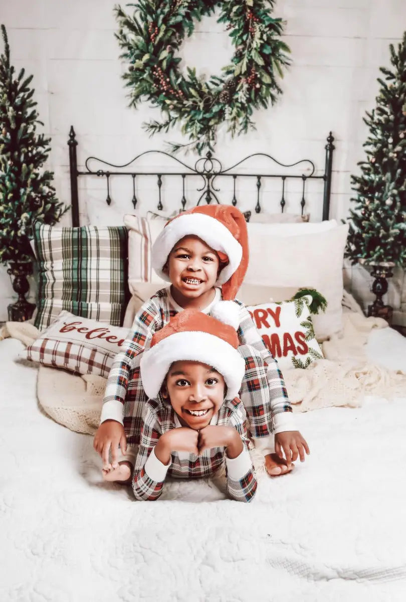 Kate Christmas Headboard Bedroom Boudoir Backdrop Designed by Emetselch