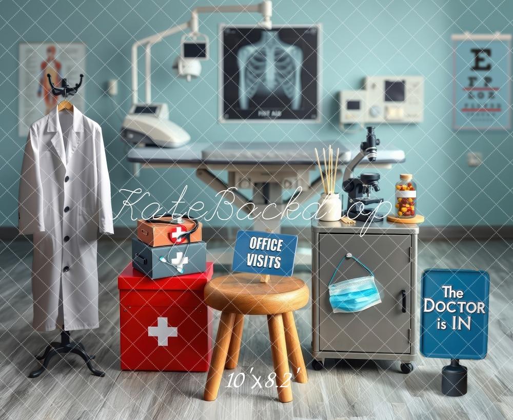 Dokter Medische Kantoor Foto Achtergrond Designed by Laura Bybee