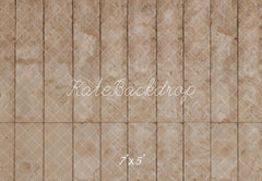 Kate Beige Retro Wall Or Floor Printed Backdrop Designed by Kate Image