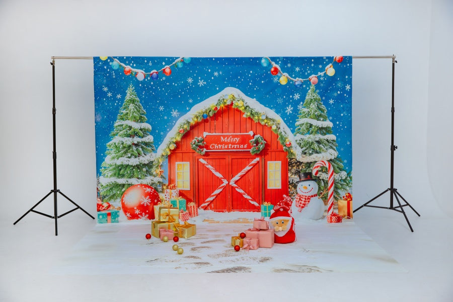 Valentine's Pink Candy House Foto Achtergrond Designed by Mini MakeBelieve