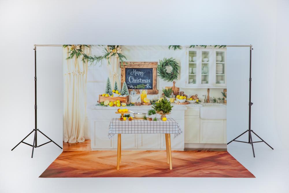 RTS Kate Christmas Breakfast Kitchen Photo Kit Photography Backdrops&Props Themed Bundle