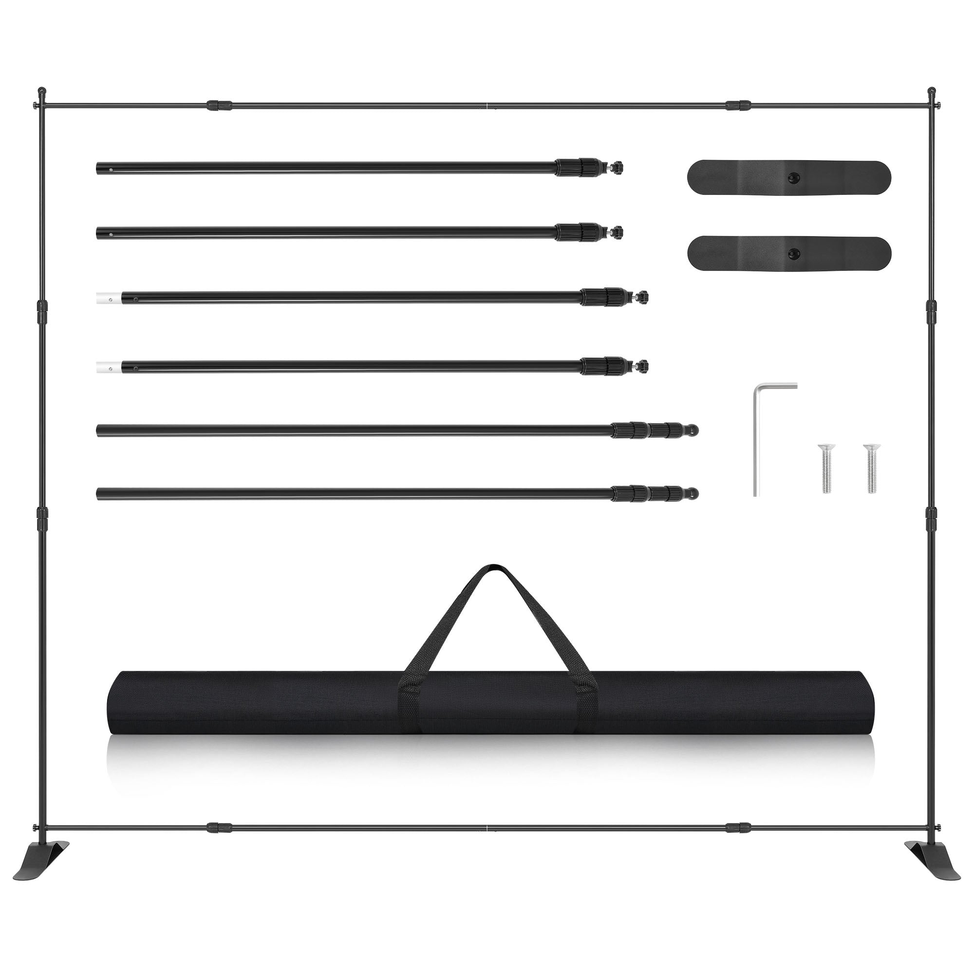 RTS Kate Adjustable Telescopic Backdrop Stand – Photography Display Frame
