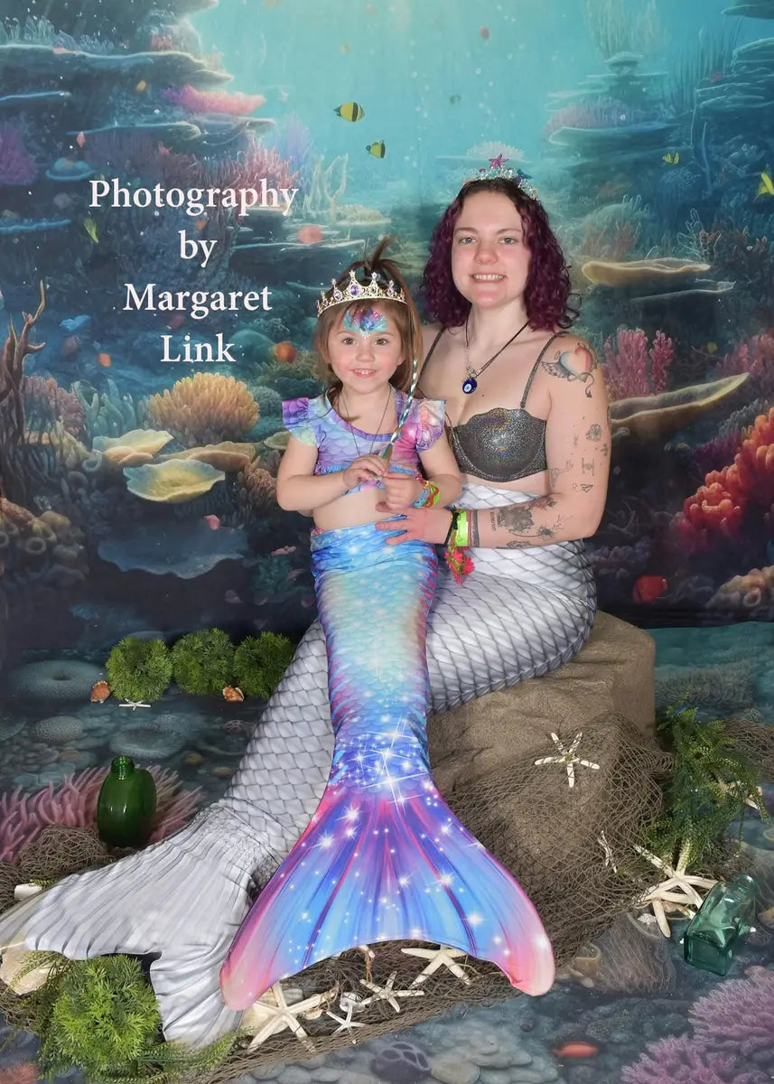 Kate Summer Underwater Ocean Reef Rubber Floor Mat designed by Mandy Ringe Photography