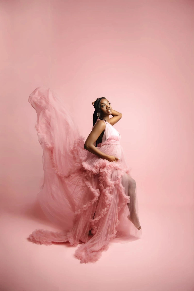 RTS Kate Baby Pink Seamless Paper Backdrop for Photography (US ONLY)