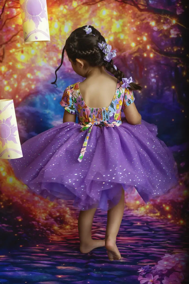 Kate Fairy Tale Fantasy Forest Lights Arch Backdrop Designed by Emetselch