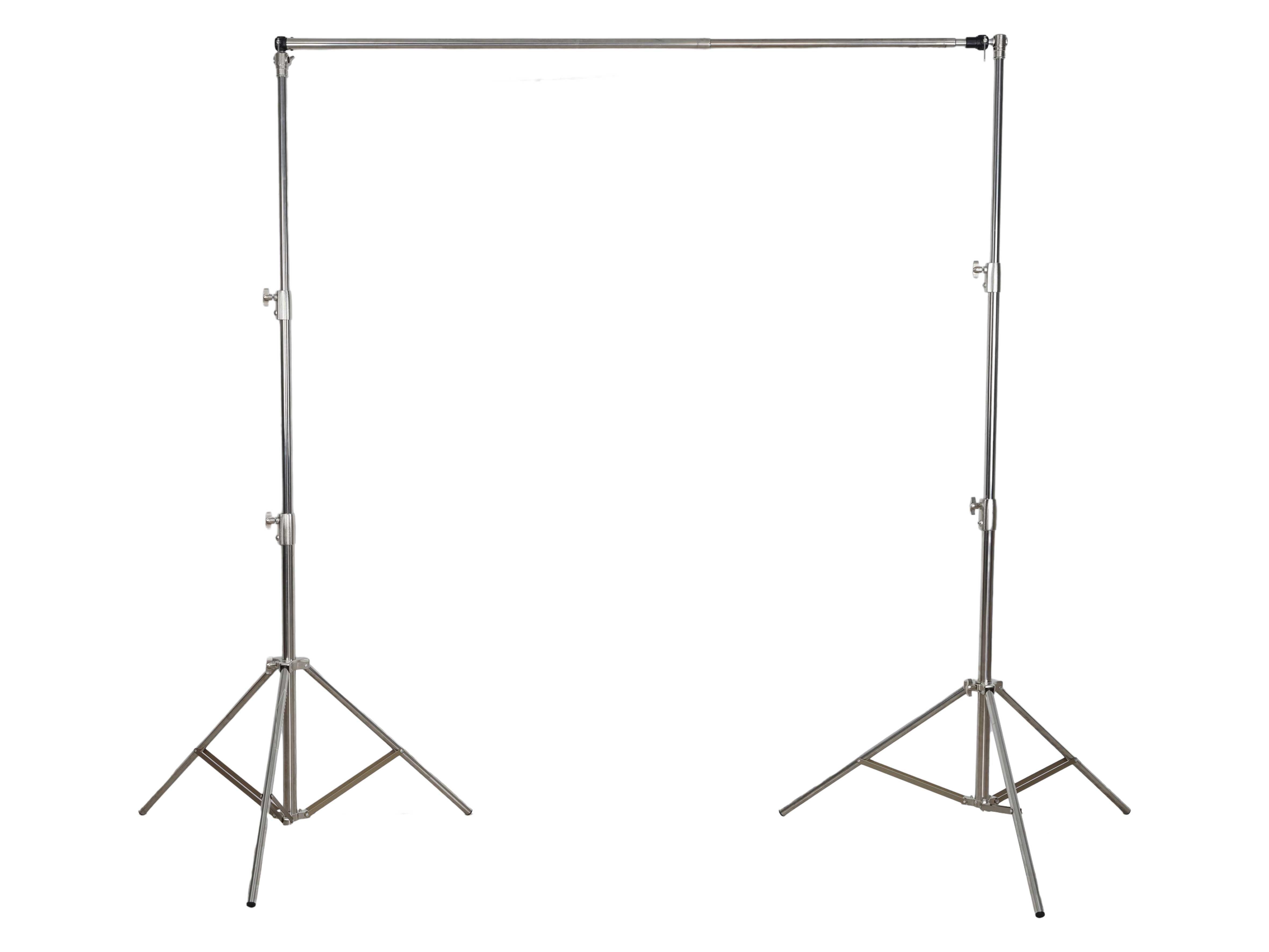 Kate Stainless Steel Adjustable Retractable Background Stand for Photography 10x9.6ft