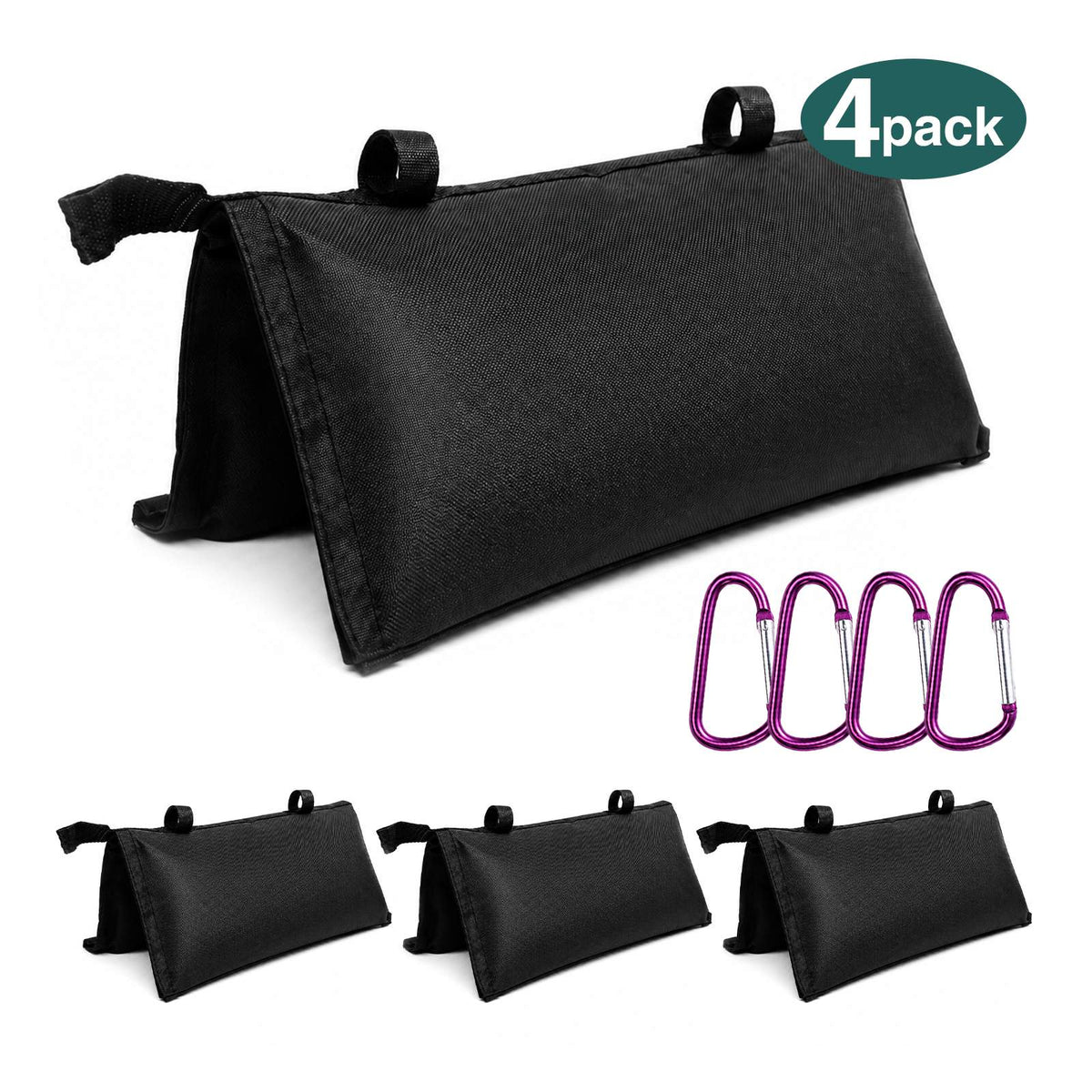 Kate 4 Pack Sand Bags for Weight Bags&Light Stand Photography Tripod Video Equipment