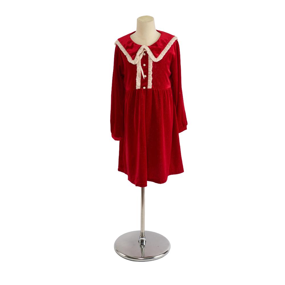 childrens red christmas dress Kate Tassel Beach Kid for Photography, D406266 Custom size Color:Dark Grey Please strictly follow the Mist Blue BEIGE FLOWY DRESS WITH