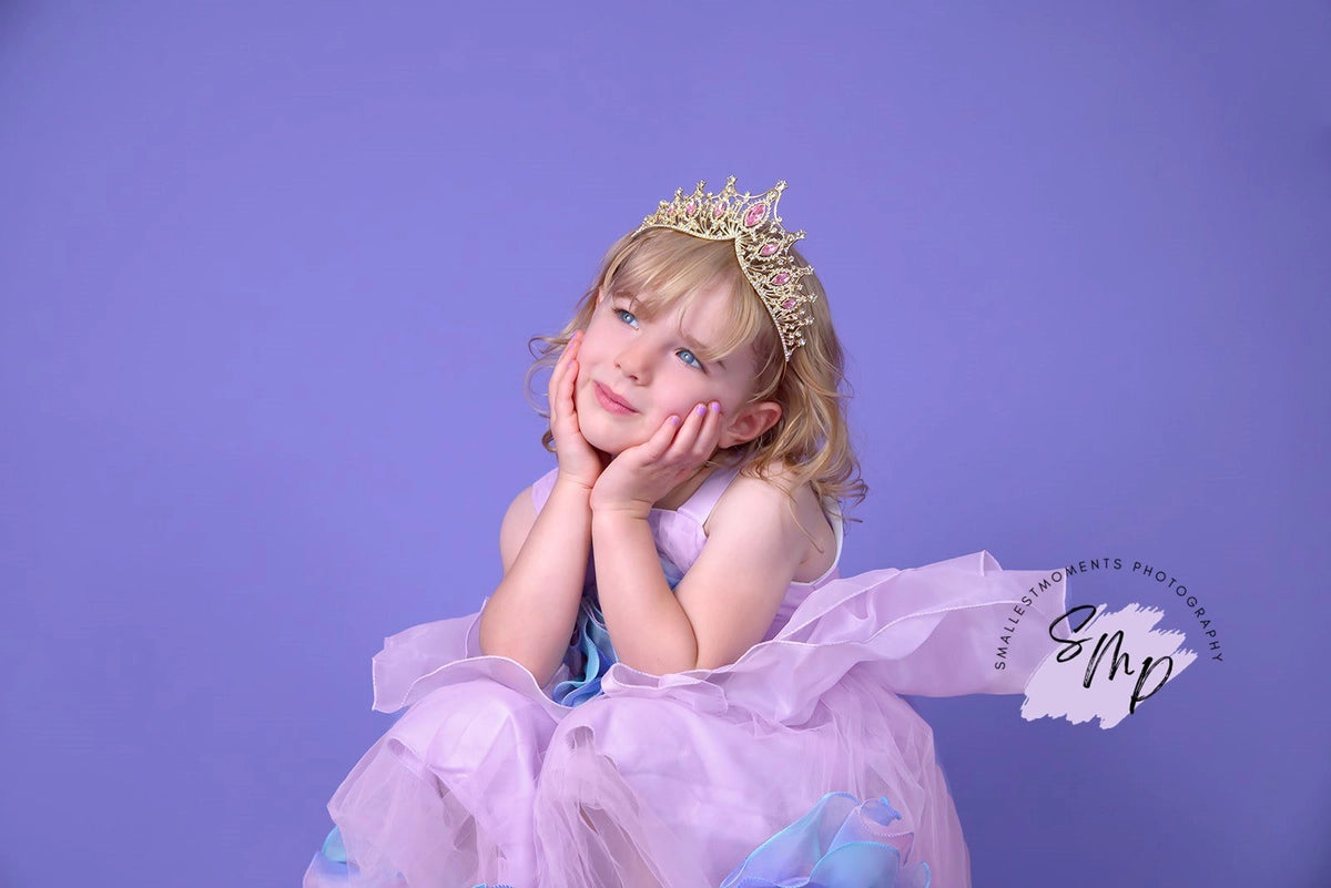 Kate Thistle Purple Seamless Paper Backdrop for Photography