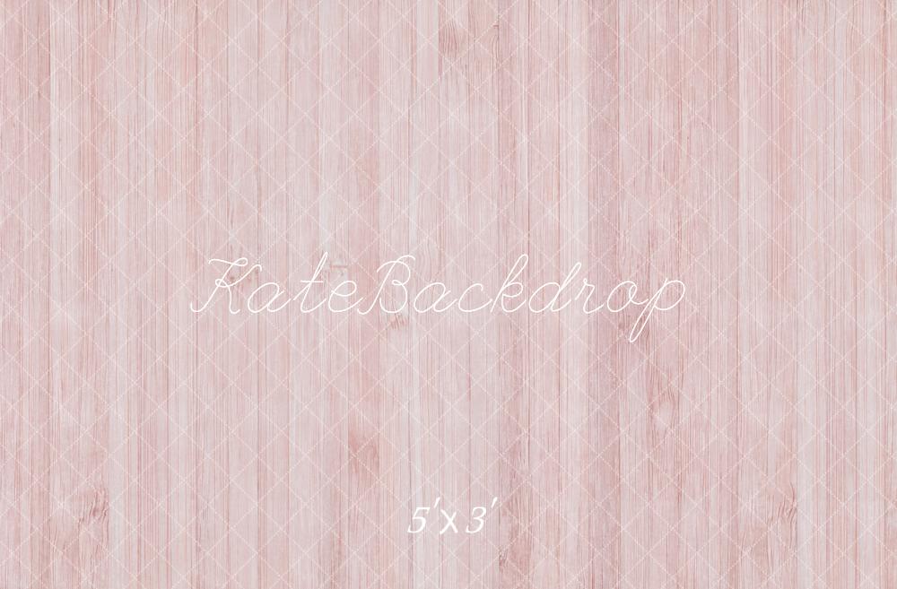 Fondale in legno rosa con texture progettato da Kate Image