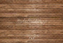 Kate Brown Wooden Plank Floor Printed Backdrop Printed Backdrop Designed by Emetselch
