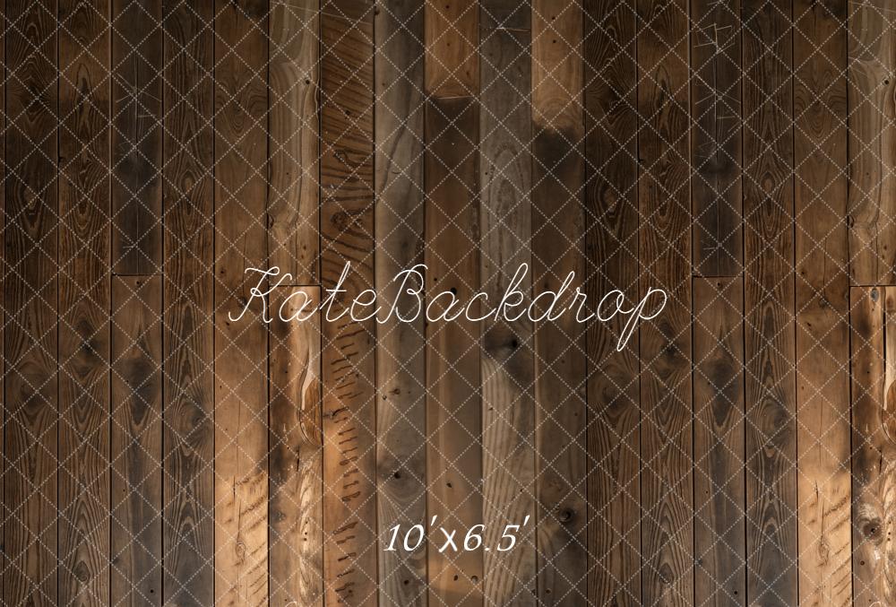 Kate Brown Wood Plank Floor Backdrop Designed by Kate Image