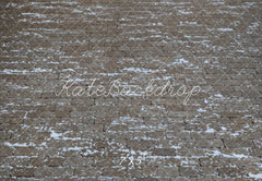 Kate Cobblestone Snow Floor Printed Backdrop Designed by Emetselch