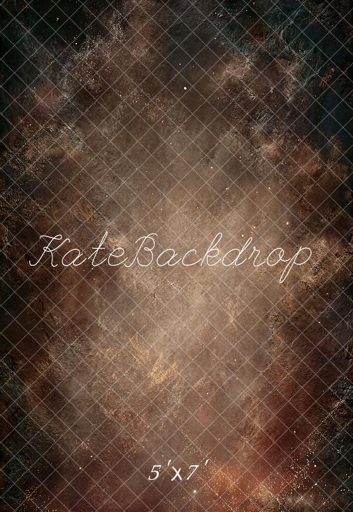 Kate Fine Art Brown Abstract Texture Printed Backdrop Designed by GQ