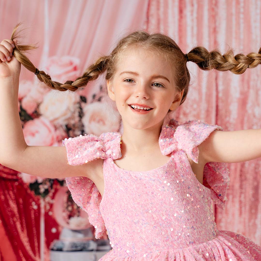 RTS Kate Birthday Pink Balloons Sequins Photo Kit Photography Backdrops&Props Themed Bundle