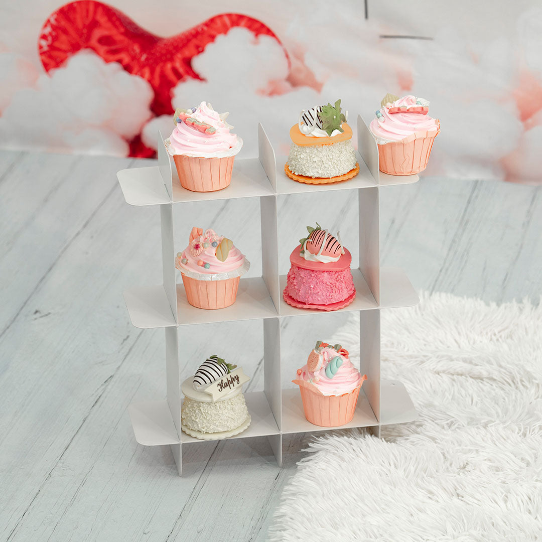 Kate Valentine's Day Pink Heart Cake Shop Photo Kit Photography Backdrops&Props Themed Bundle