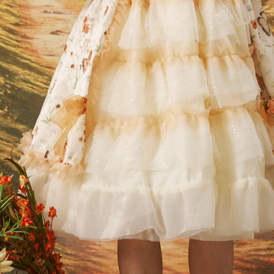 Couture Velvet Roze Sequin Strik Schouder Meisjesjurk voor Fotografie